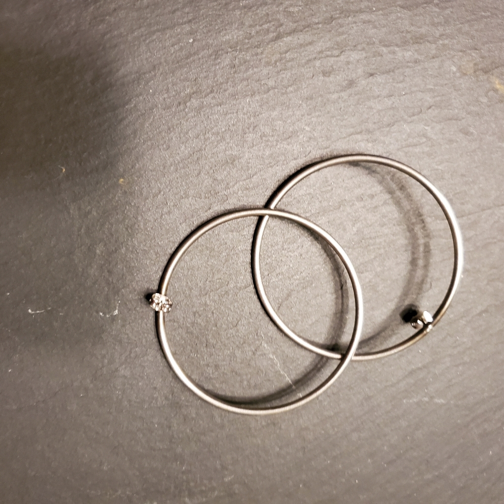 Stainless Steel Hoops - Picture 2 of 3